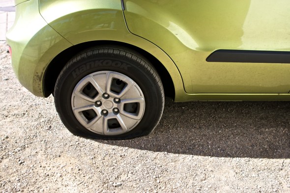 Joe Sterne Photography, c2c12, roadtrip,blown tire, kia soul