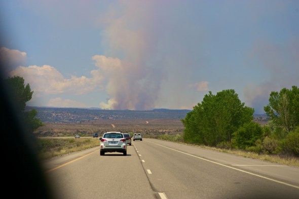 Joe Sterne photography,c2c12,roadtrip,colorado, i-70,Pine Ridge wildfire,