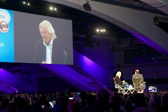 IMG_7423 Joe Sterne Photography, Dreamforce 2012, #df12, Moscone Center, San Francisco, Marc Benioff, Richard Branson