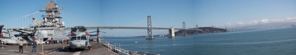 don2 LHD-8, Aircraft Carrier, Marines, US Military, Fleet Week, San Francisco, panoramic
