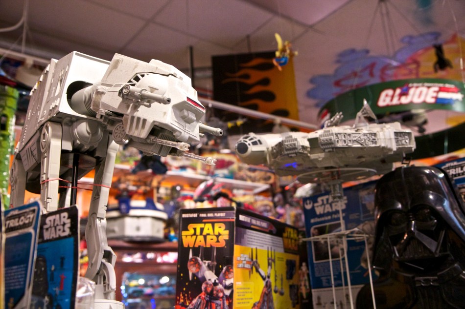 Joe Sterne Photography, Cleveland, Ohio, Big Fun Toys, Toys, Toy Store, Star wars