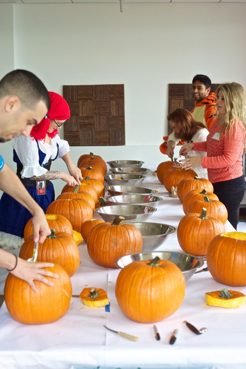 joe sterne photography, google san francisco, office, san francisco, pumpkin carving, pumpkins, Google+