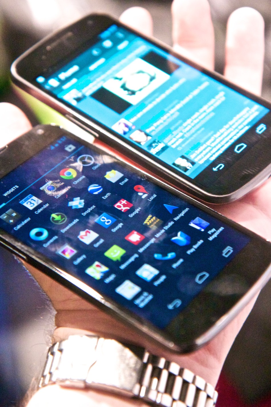 gdgt, san francisco, tech trade show, the Meteron, nexus 4, galaxy nexus