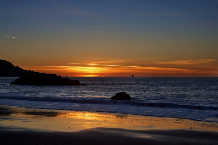 San Francisco, Joe Sterne Photography, Bay Bridge, Marshall Beach, Sunset, West Coast