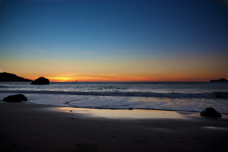 San Francisco, Joe Sterne Photography, Bay Bridge, Marshall Beach, Sunset, West Coast