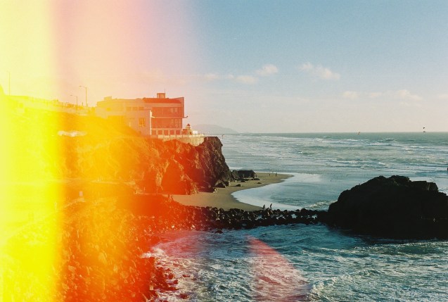 Joe Sterne Photography, Kodak iso800, 35mm film, canon ae-1, sutro baths, san francisco