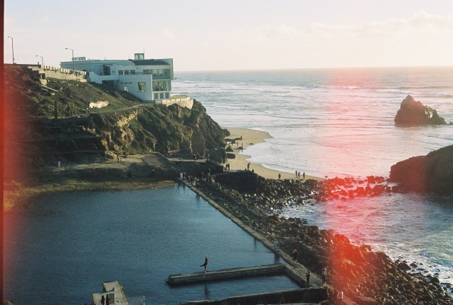 Joe Sterne Photography, Kodak iso800, 35mm film, canon ae-1, sutro baths, san francisco