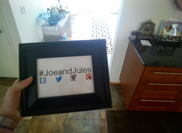 #joeandjules, #throughglass, google glass, wedding, solon ohio, sept 1st 2013, joe sterne, julia dachner