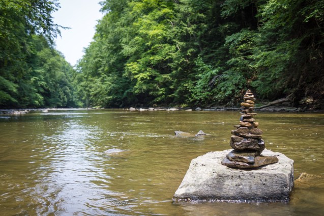 joe sterne, chagrin river, cleveland, not so sterne photography, squaw rock