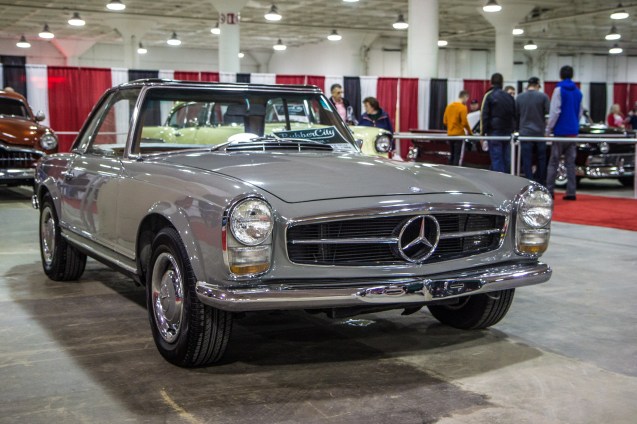 cleveland auto show, joe sterne, not so sterne photography, ix center,mercedes