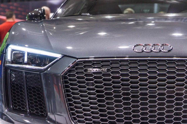 cleveland auto show, joe sterne, not so sterne photography, ix center, audi r8