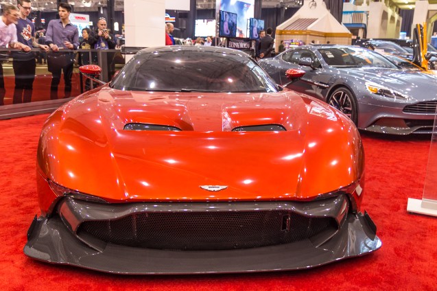 cleveland auto show, joe sterne, not so sterne photography, ix center, aston martin vulcan